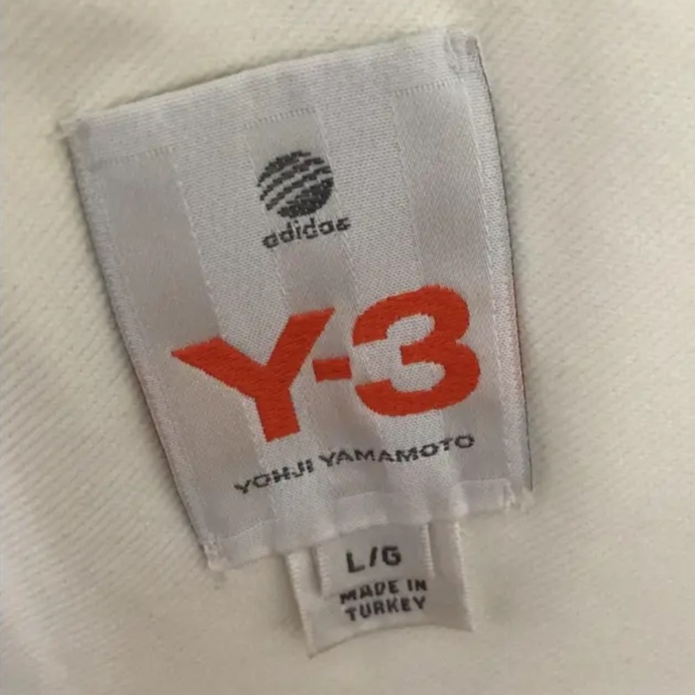 adidas Y-3 Gray Full-Zip Sweatshirt - Picture 3 of 7